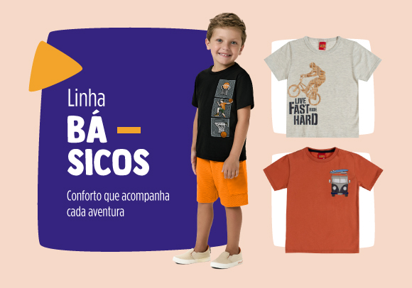 BANNER N4.1 - Linha básicos: Conforto que acompanha cada aventura